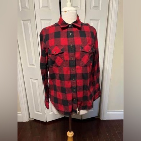 Roots plaid shirt, size M - Picture 1 of 2